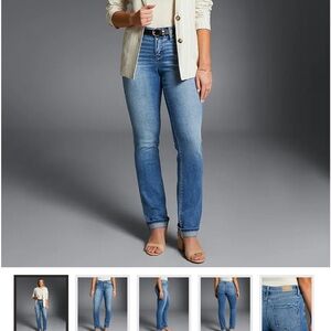 Buckle Black Fit No. 85 Women's Straight Leg Blue Jeans